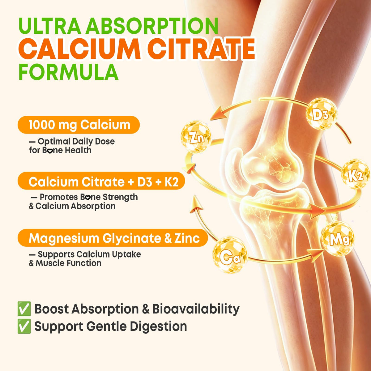 Vazatisi Gummies Calcium Magnésium Zinc 120 Gummies en forme amusante