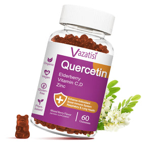 Vazatisi Gummies de Quercétine 60 unités en bouteille