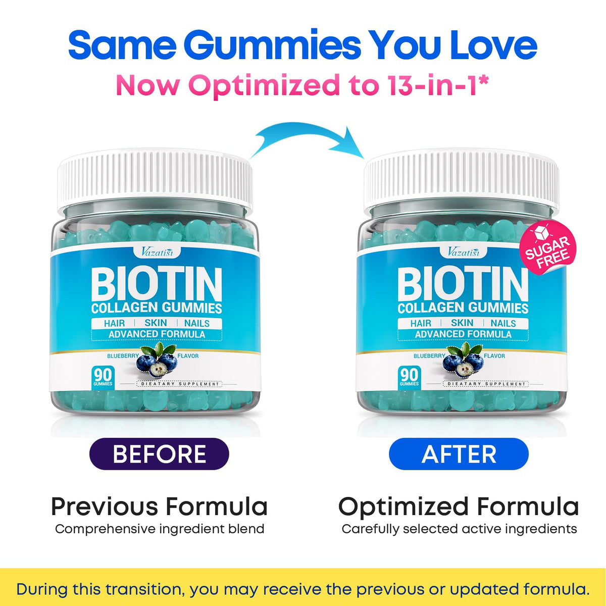 Vazatisi Gummies, prise quotidienne de 2 gummies