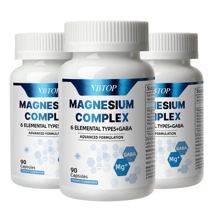 VBTOP Magnésium Complexe 470mg capsules front view