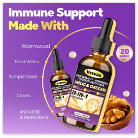 Vccvaa Nettoyage des Parasites 20-en-1 120 mL étiquette