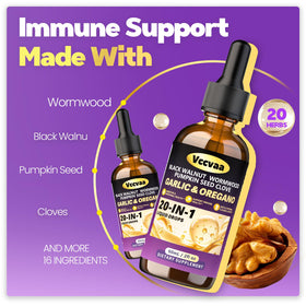 Vccvaa Nettoyage des Parasites 20-en-1 60 mL étiquette
