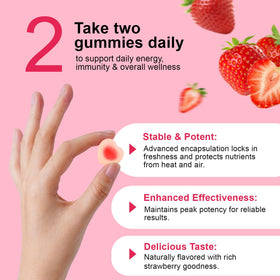 Vceeoy gummies multivitamines femmes, présentation des gummies