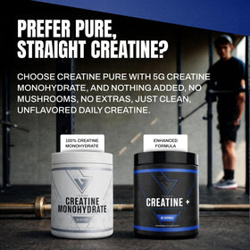 VEDGE Créatine Monohydrate 290g en environnement sportif