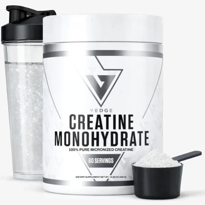 VEDGE Créatine Monohydrate Micronisée 358g vue de face