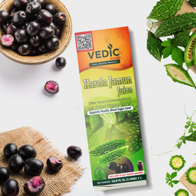 Vedic Juices Karela Jamun Jus 1000 ML vue avant