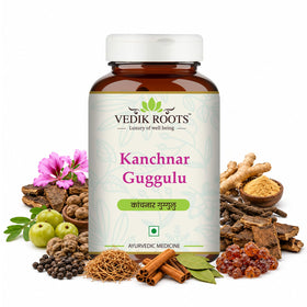 VEDIKROOTS Kanchnar Guggulu 60 comprimés vue de face