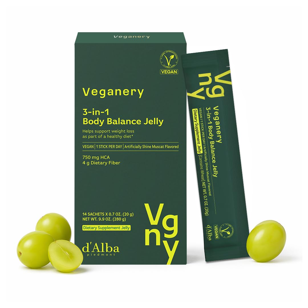 Veganery Gelée d'Équilibre 3-en-1 sachets individuels