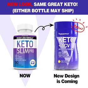 VEGEPOWER Compléments Alimentaires Keto 180 Capsules ACV - Produit dans un cadre de vie saine