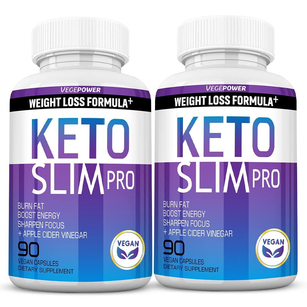 VEGEPOWER Compléments Alimentaires Keto 180 Capsules ACV - Vue de face