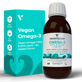 VEGETOLOGY Omega 3 Végétalien 800mg bouteille avant