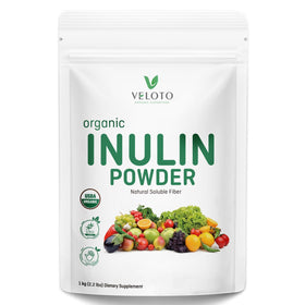 VELOTO Poudre d'Inuline Bio 1 kg en sachet
