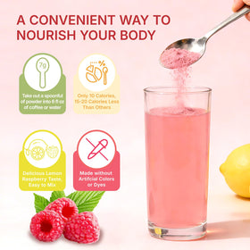 Veltracha Complément Alimentaire Femme Framboise Citron avec ingrédients naturels