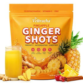 Veltracha Poudre de Shot au Gingembre Ananas Curcuma, vue de face