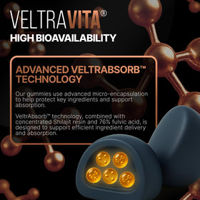 VeltraVita Gummies Shilajit Pur Himalayen 272g - gummies en détail