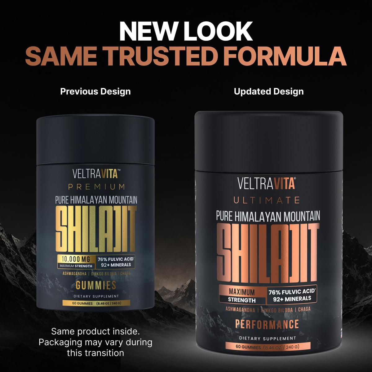 VeltraVita Gummies Shilajit Pur Himalayen 272g - ingrédients