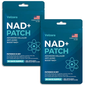 Velzara patches NAD+ vegan 90 patches en boîte