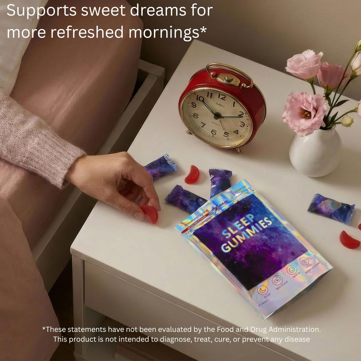 Vemax Gummy de Sommeil texture douce et agréable