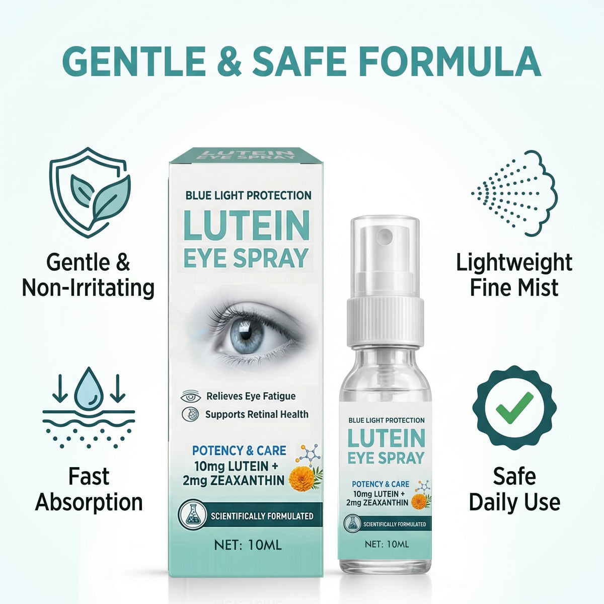 VEMBR Spray Oculaire à la Lutéine 10ml en milieu naturel