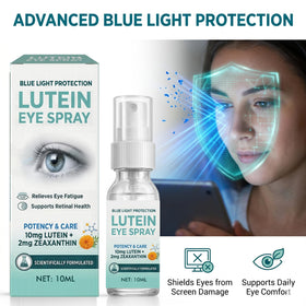 VEMBR Spray Oculaire à la Lutéine 10ml en usage