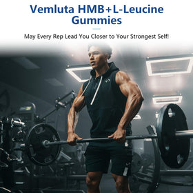 Vemluta Gummies HMB et Leucine 4500mg, présentation des gummies
