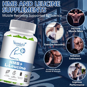 Vemluta Gummies HMB et Leucine 4500mg, prise quotidienne