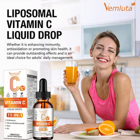 Vemluta Liposomal Vitamine C 2000mg vue de près