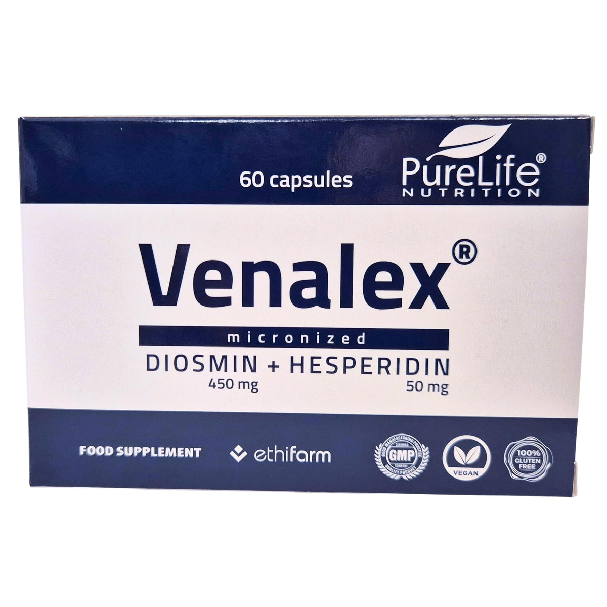 Venalex Complément Circulation 60 Capsules vue avant