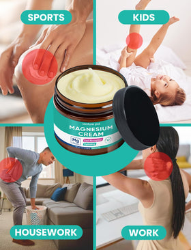 Venture Pal Crème Magnésium Topique 150g avec ingrédients hydratants