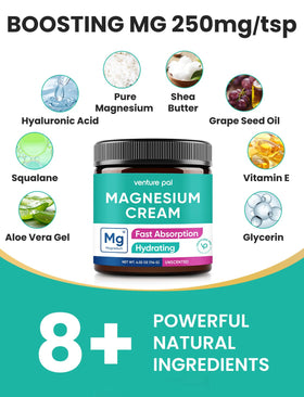 Venture Pal Crème Magnésium Topique 150g emballage