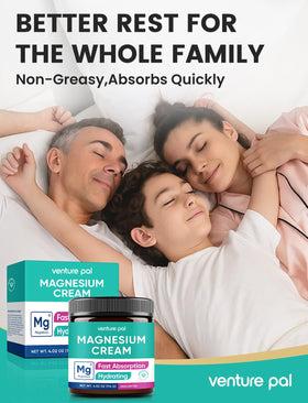 Venture Pal Crème Magnésium Topique 150g texture de la crème