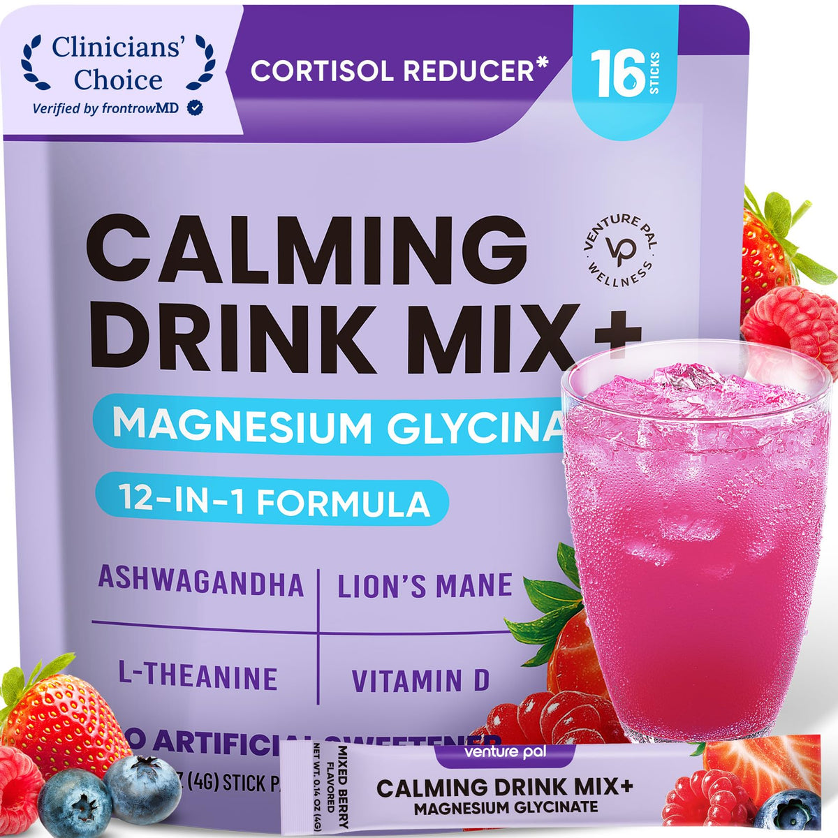 Venture Pal Mélange de Boisson Calmante sachet avant