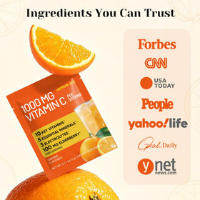 Venture Pal Poudre de Vitamine C 1000mg en voyage