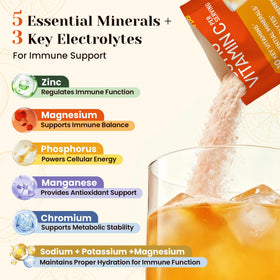 Venture Pal Poudre de Vitamine C 1000mg sur table