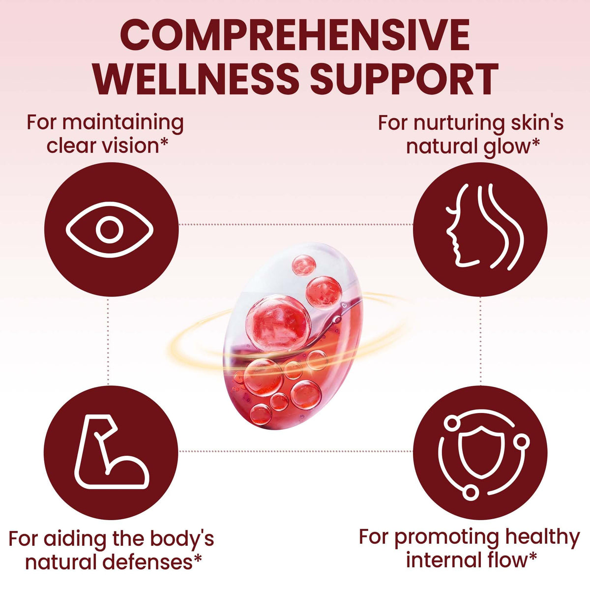 VerdiGusto Astaxanthin 15mg gélules souples ouvertes