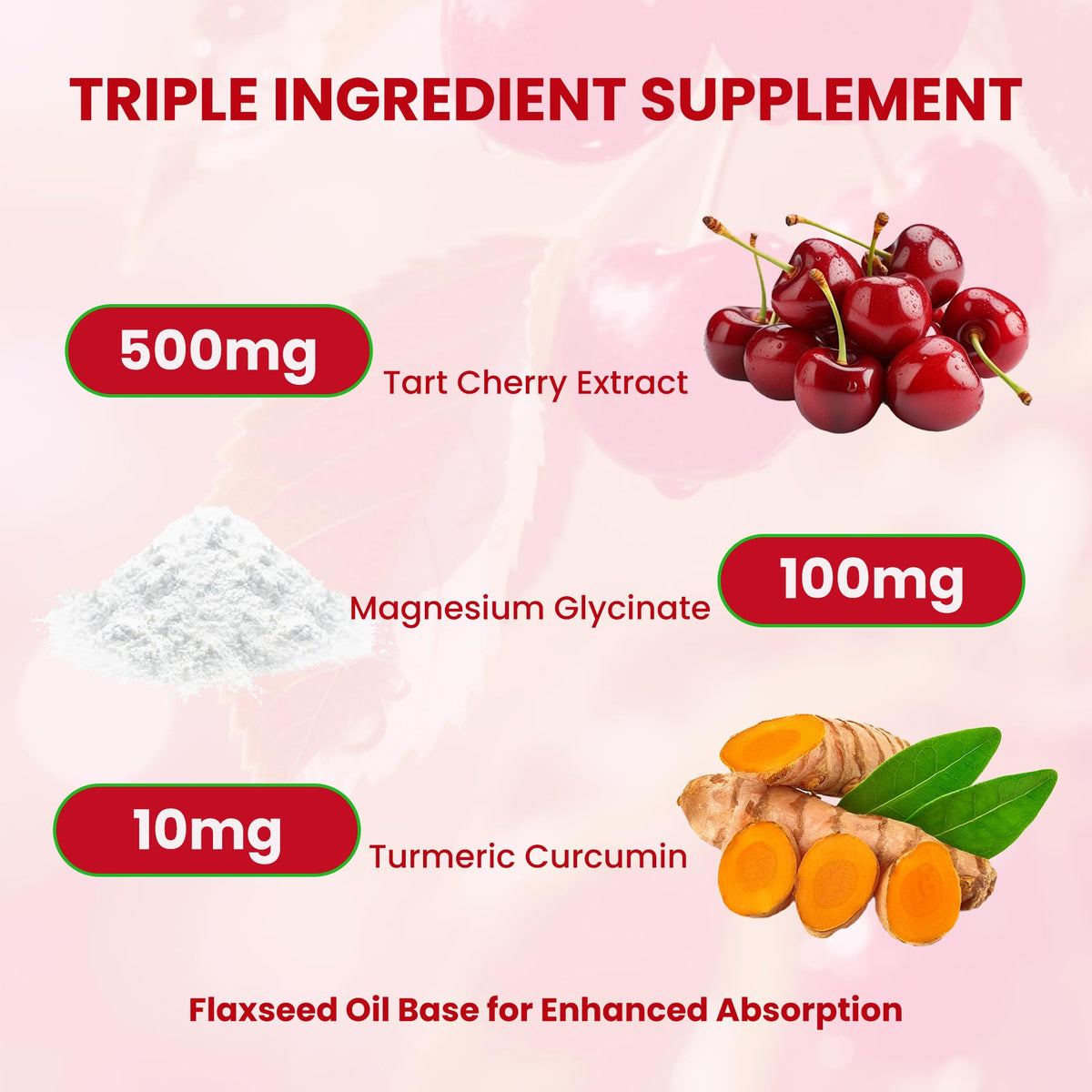 VerdiGusto Cerise Acide 500mg - capsules molles dans l'emballage