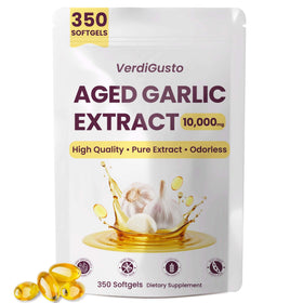 VerdiGusto Extrait d'Ail Vieilli 10000mg gélules odorless vue de face