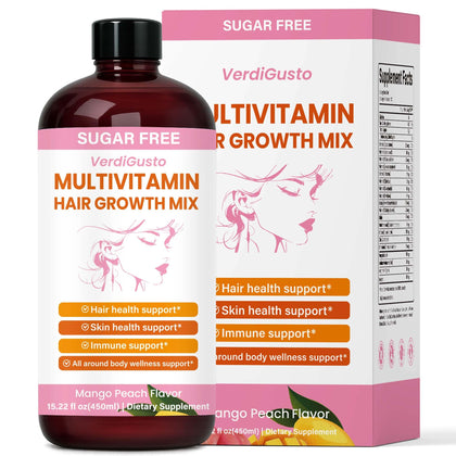 VerdiGusto multivitamine liquide 15 nutriments 662g vue de face