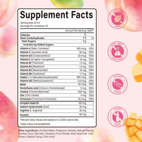 VerdiGusto multivitamine liquide goût mangue-pêche