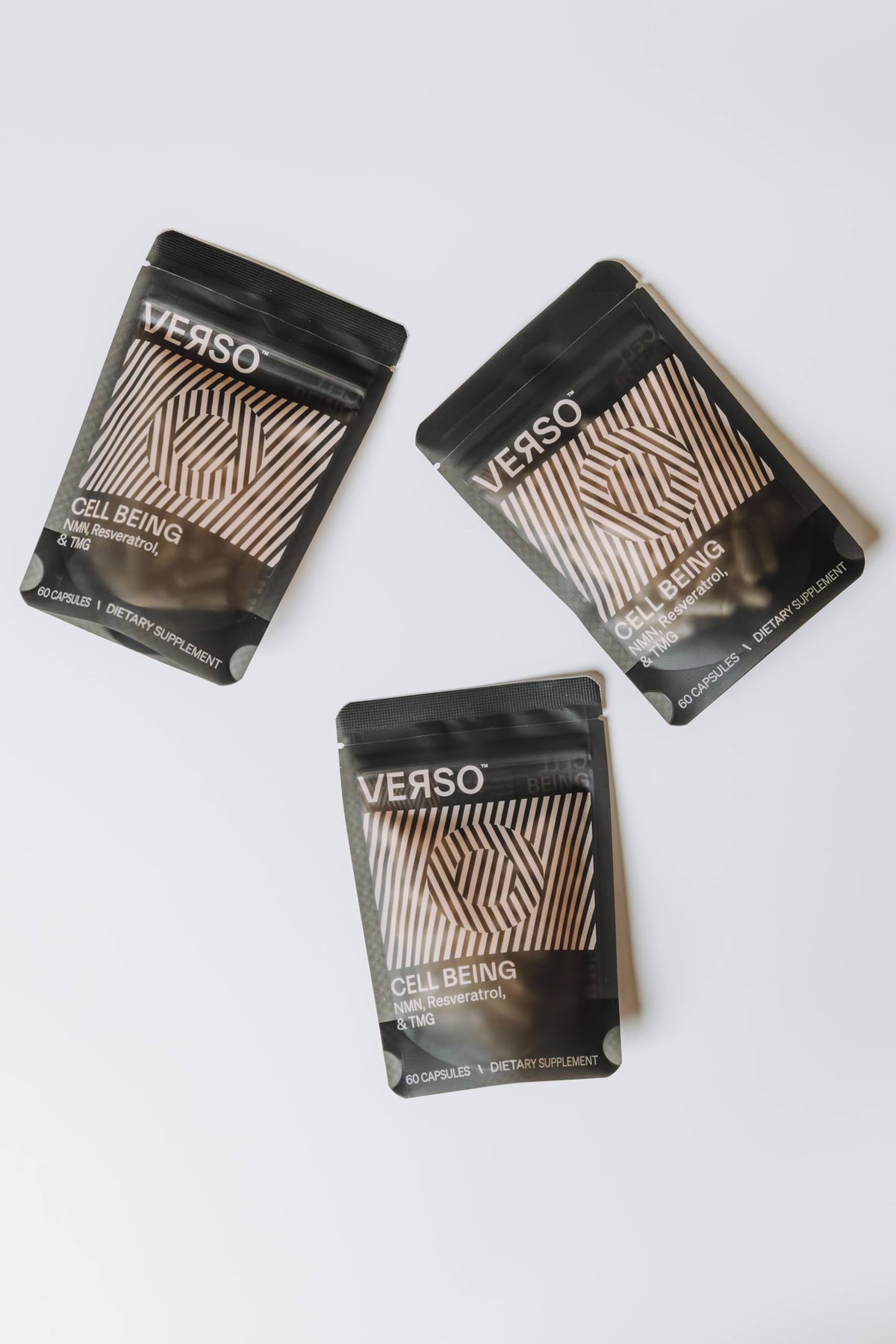 Verso Cell Being 60 capsules dans leur emballage