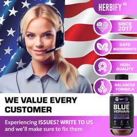 Verveine bleue HERBIFY dans un cadre de bien-être