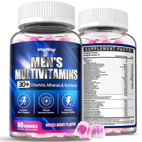 Veyttisy Gummies Multivitamin Methylés pour Hommes, vue avant
