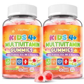 Veyttisy gummies multivitamines pour enfants, vue avant, emballage de 440g