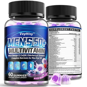 Veyttisy Gummies Multivitamines Sans Sucre 50+ vue avant