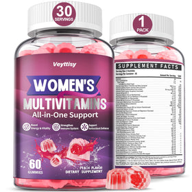 Veyttisy Gummy Multivitamines Methylées pour Femmes, boîte avant