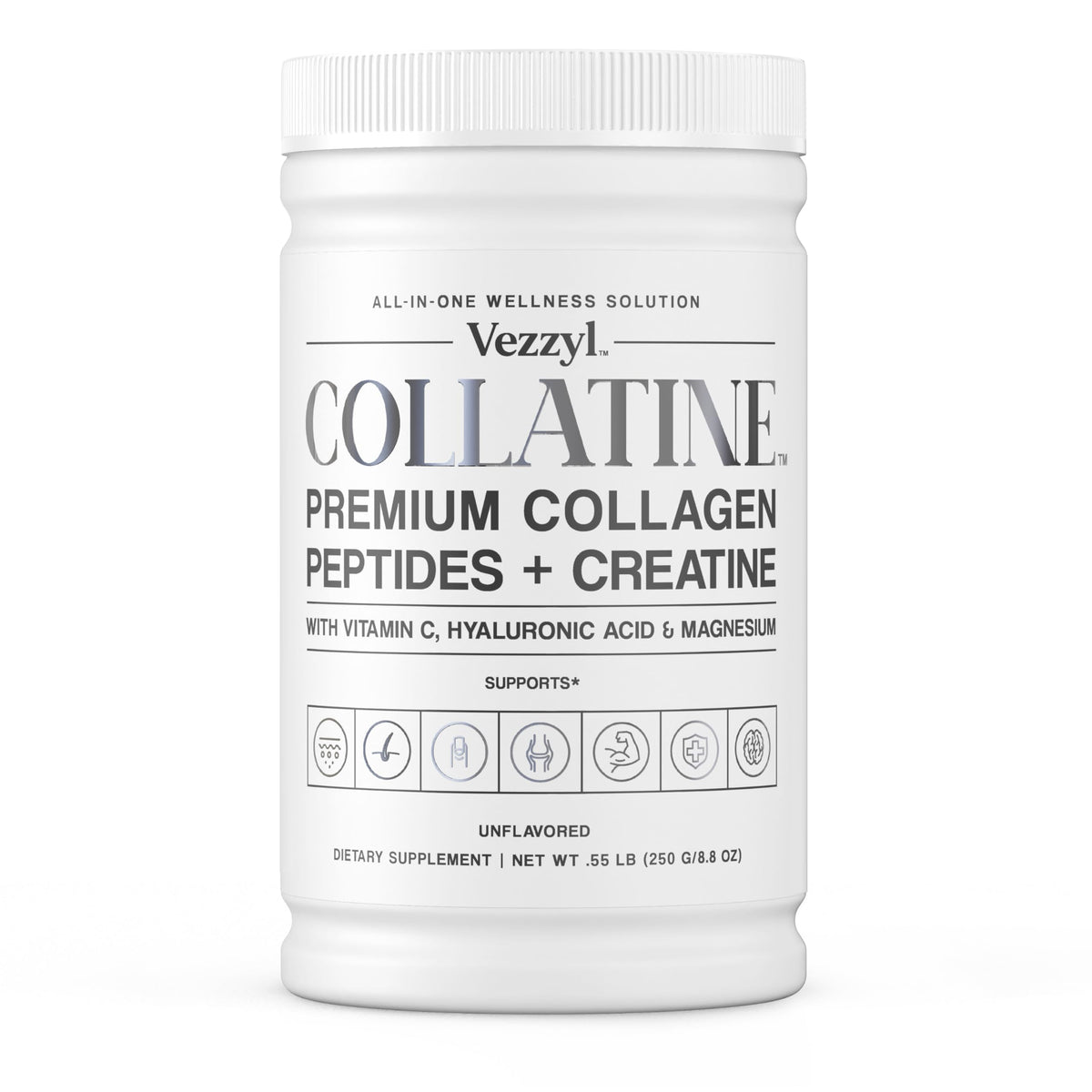 Vezzyl Collatine 250 g emballage avant avec ingrédients visibles