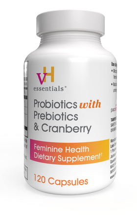 vH essentials Probiotiques Femme 120 Capsules avant