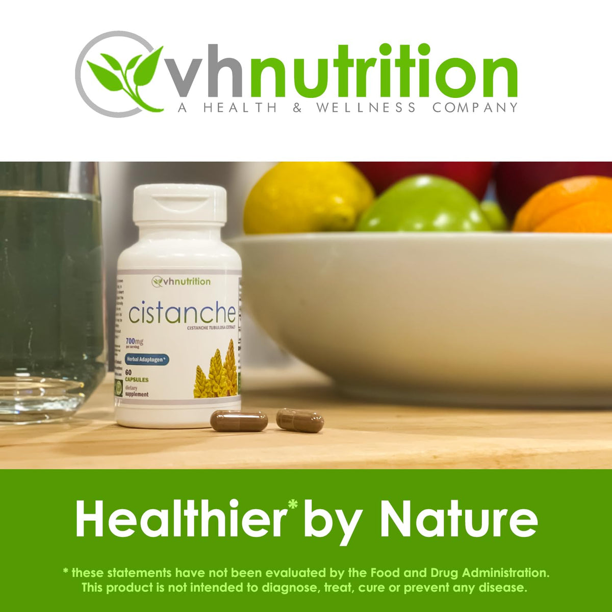 VH Nutrition Cistanche Capsules 700mg - étiquette du produit