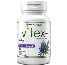 VH Nutrition VITEX+ 650mg 60 capsules vue avant
