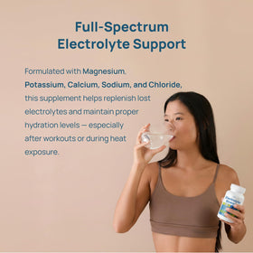VHC Capsules Électrolytes 9 en 1 en situation sportive